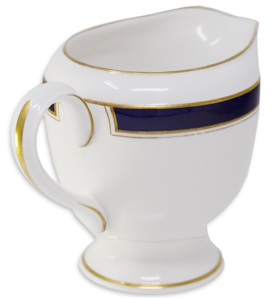 Margaret Thatcher Personally Owned China From Early 1980s, From Her Time as Prime Minister -- Milk Creamer by Royal Worcester